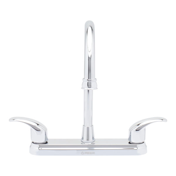 LLAVE PARA FREGADERO DUOMANDO CROMO MANERALES METÁLICOS 11" CUERPO LATÓN