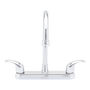 LLAVE PARA FREGADERO DUOMANDO CROMO MANERALES METÁLICOS 11" CUERPO LATÓN