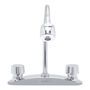 LLAVE PARA FREGADERO DUOMANDO CROMO FLEXIBLE 12" MAYOR ALCANCE