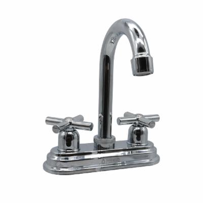 LLAVE PARA LAVABO DUOMANDO CROMO CUELLO ALTO CIERRE DE 1/4 DE VUELTA