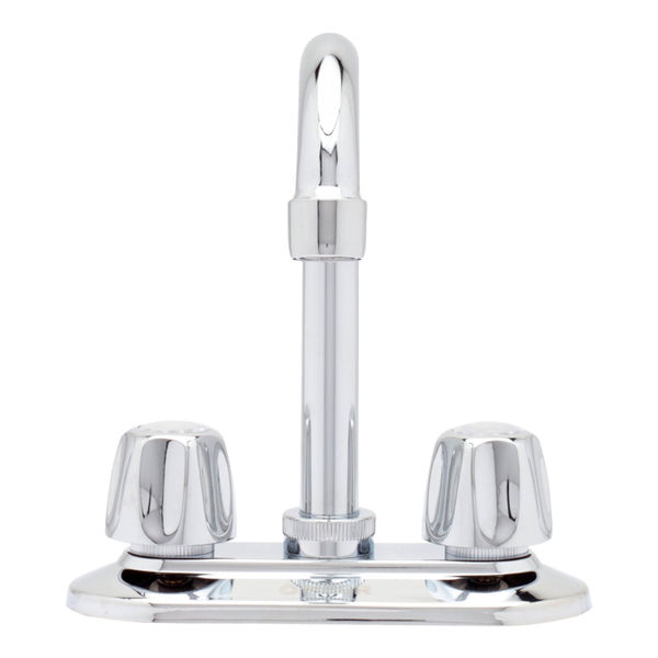 LLAVE PARA LAVABO DUOMANDO CROMO CUELLO ALTO CARTUCHO DE LATÓN