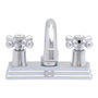LLAVE PARA LAVABO DUOMANDO CROMO MEZCLADORA DISEÑO CONTEMPORÁNEO