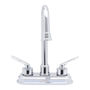 LLAVE PARA LAVABO DUOMANDO CROMO MEZCLADORA CUELLO ALTO