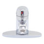 LLAVE PARA LAVABO MONOMANDO CROMO CUELLO BAJO MANERAL ABS