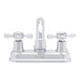 LLAVE PARA LAVABO DUOMANDO CROMO DE 4" ESTILO CONTEMPORÁNEO