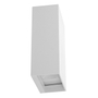 ARBOTANTE DE MURO LED SOBREPONER 7.2W 3000K IP65 BLANCO MATE