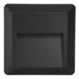 ARBOTANTE LED DE CONEXIÓN SOBREPONER 1.5W LUZ CÁLIDA IP65 NEGRO MATE