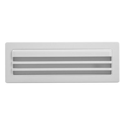 ARBOTANTE DE MURO LED EXTERIOR SOBREPONER 3.26W 3000K IP65 BLANCO MATE