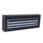 ARBOTANTE DE MURO LED EXTERIOR SOBREPONER 3.26W 3000K IP65 NEGRO