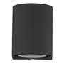 ARBOTANTE DE MURO LED DE CONEXIÓN 6W 3000K RESISTENTE A LA CORROSIÓN NEGRO MATE