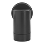 ARBOTANTE GU10 PARA MURO DE CONEXIÓN 7W IP54 RESISTENTE A CORROSIÓN NEGRO MATE
