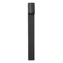 ESTACA DE LUZ LED PARA JARDÍN POSTE 3.3 W LUZ CÁLIDA NEGRO 1 PIEZA PL-4504.C