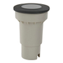 LUZ DE PISO LED EMPOTRABLE IP65 PARA EXTERIOR 12.7 X 9.2 CM 6 W NEGRO MATE 1 PIEZA PL-7412.NKT27