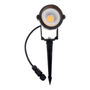 ESTACA DE LUZ LED PARA JARDÍN SPOT 5 W NEGRO MATE 1 PIEZA