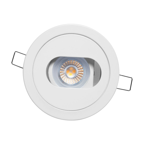 LÁMPARA DE EMPOTRAR EN TECHO TIPO DOWNLIGHT 6.2 X 10.7 CM 1 LUZ BLANCO LUZ NEUTRA