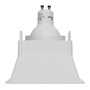LÁMPARA DE EMPOTRAR EN TECHO TIPO DOWNLIGHT 7.5 X 10 X 10 CM 1 LUZ BLANCO LUZ CÁLIDA