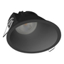 LÁMPARA DE TECHO EMPOTRABLE LED TIPO SPOT REDONDA 3.7" 4.5 W NEGRA MATE