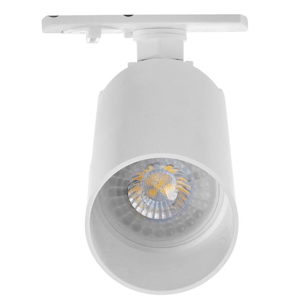 LÁMPARA DE USO EN RIEL EN TECHO TIPO SPOT 8.2 X 14.3 CM 1 LUZ BLANCO LUZ NEUTRA
