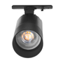 LÁMPARA DE USO EN RIEL EN TECHO TIPO SPOT 8.2 X 14.3 CM 1 LUZ NEGRO LUZ FRÍA
