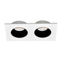 LÁMPARA DE TECHO EMPOTRABLE TIPO SPOT PARA TECHO RECTANGULAR 18 W BLANCA MATE