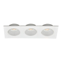 LÁMPARA DE TECHO EMPOTRABLE LED RECTANGULAR 10" 13.5 W BLANCA MATE