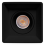 LÁMPARA DE TECHO LED SOBREPONER CUADRADA 4.5 W NEGRO LUZ CÁLIDA INTERIOR