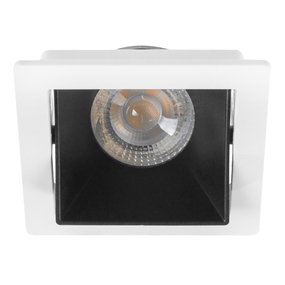LÁMPARA DE TECHO EMPOTRABLE TIPO SPOT PARA INTERIOR CUADRADA 3.5" 9 W BLANCA