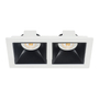 LÁMPARA DE SOBREPONER DE TECHO LED TIPO SPOT RECTANGULAR 7" 18 W BLANCA