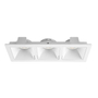 LÁMPARA DE TECHO EMPOTRABLE TIPO SPOT DE TECHO RECTANGULAR 9.4 PUL 27 W BLANCA