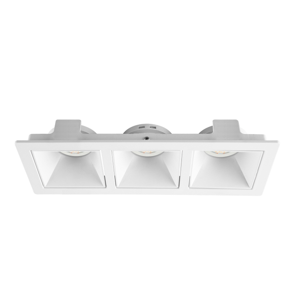 LÁMPARA DE TECHO EMPOTRABLE LED TIPO SPOT RECTANGULAR 13.5 W BLANCA