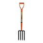 BIELDO PARA JARDÍN DE 98 CM CON 4 DIENTES NARANJA TRUPER