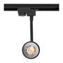 KIT DE 3 LÁMPARAS DE USO EN RIEL EN TECHO TIPO SPOT 31 X 5.6 CM 1 LUZ NEGRO LUZ CÁLIDA