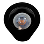 LAMPARA DE SOBREPONER EN TECHO TIPO SPOT, COLOR NEGRO, OPERA FOCO GU10 NO INCLUIDA, IP54