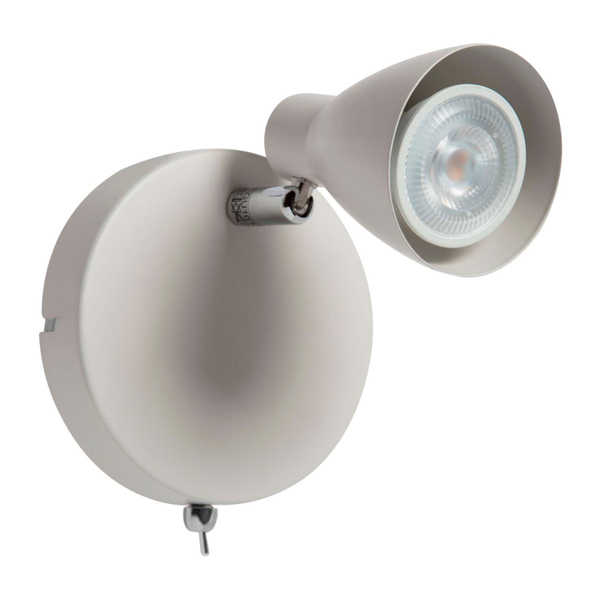 LÁMPARA DE SOBREPONER EN TECHO TIPO SPOT 15 X 12 X 15.5 CM 1 LUZ BLANCO LUZ NEUTRA