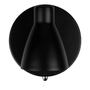 LÁMPARA DE SOBREPONER EN TECHO TIPO SPOT 15 X 12 X 15.5 CM 1 LUZ NEGRO LUZ CÁLIDA
