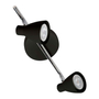 LÁMPARA DE TECHO LED SOBREPONER GU10 LINEAL 12 W NEGRO LUZ NEUTRA PARA INTERIOR