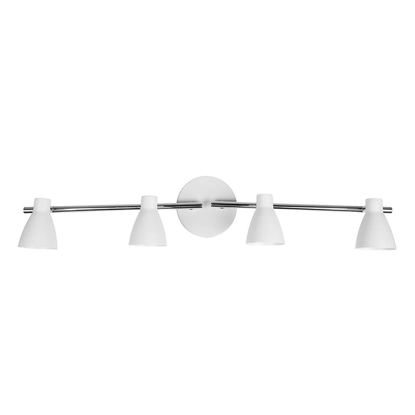 LÁMPARA DE TECHO LED SOBREPONER GU10 LINEAL 24 W BLANCO LUZ NEUTRA INTERIOR