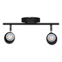 LÁMPARA DE TECHO LED SOBREPONER GU10 LINEAL 12 W NEGRO LUZ FRÍA INTERIOR
