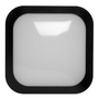 ARBOTANTE DE MURO LED EXTERIOR DE CONEXIÓN 14W LUZ NEUTRA HERMÉTICO NEGRO MATE