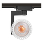 KIT DE 3 LÁMPARAS DE USO EN RIEL EN TECHO TIPO SPOTLIGHT 16 X 11.2 X 5.1 CM 3 LUCES NEGRO LUZ CÁLIDA