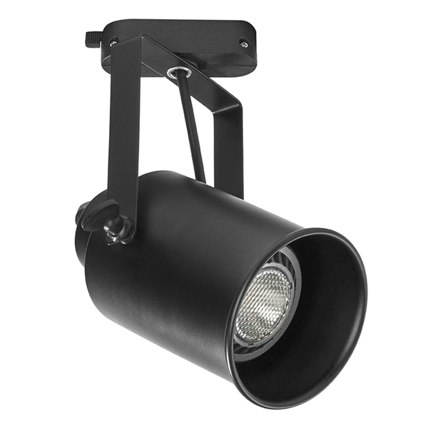 KIT DE 3 LÁMPARAS DE USO EN RIEL EN TECHO TIPO SPOTLIGHT 22.8 X 8.8 X 20 CM 1 LUZ NEGRO LUZ FRÍA