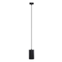 LÁMPARA DE SUSPENDER EN TECHO TIPO SPOTLIGHT 1.20 M X 10 CM 1 LUZ NEGRO LUZ CÁLIDA