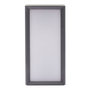LÁMPARA DE PARED LED 20 X 10 X 7.5 CM NEGRO