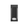LUMINARIO DIRIGIBLE LED 8W PARA MURO INTERIOR NEGRO