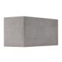 ARBOTANTE DE MURO INCANDESCENTE DE CONEXIÓN 15 W 1 FOCO IP44 GRIS MATE