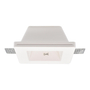 LÁMPARA DE TECHO EMPOTRABLE CUADRADA 4.7" 35 W BLANCA MATE