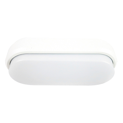 PLAFÓN ILUMINADO LED SOBREPONER OVALADO 15 W BLANCO LUZ FRÍA PARA INTERIOR