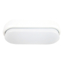 PLAFÓN ILUMINADO LED SOBREPONER OVALADO 15 W BLANCO LUZ FRÍA PARA INTERIOR