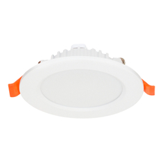 LÁMPARA DE TECHO EMPOTRABLE LED REDONDA 6.5" 12 W BLANCA