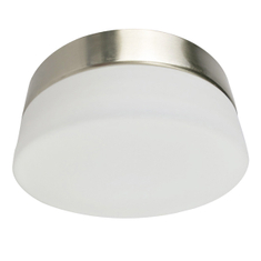 PLAFÓN ILUMINADO SOBREPONER FOCO E27 CIRCULAR 60 W PLATA PARA INTERIOR